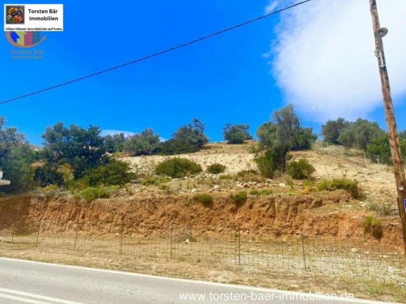 Agia Galini Kreta, Agia Galini, Baugrundstück von 1.892m² mit fantastischem Meerblick Grundstück kaufen